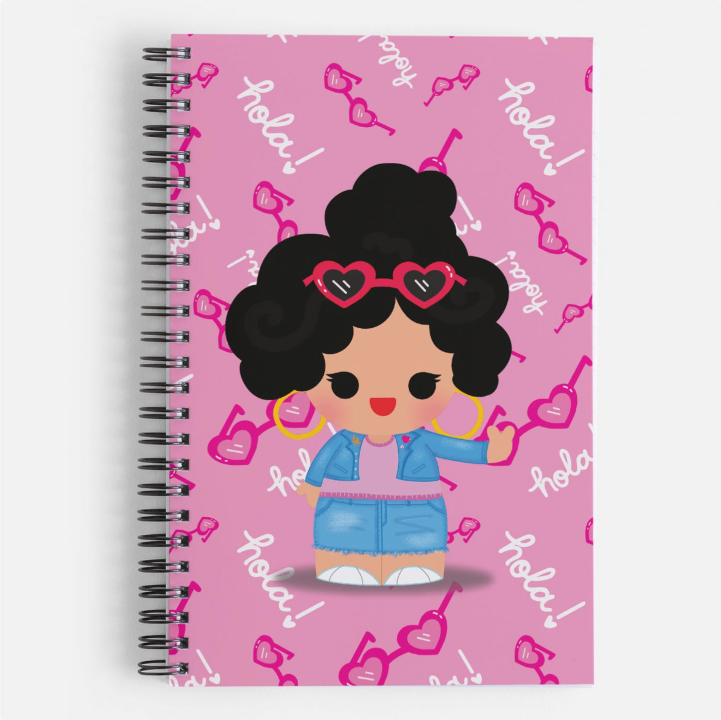 Cali Mijas Claudia Blank Notebook
