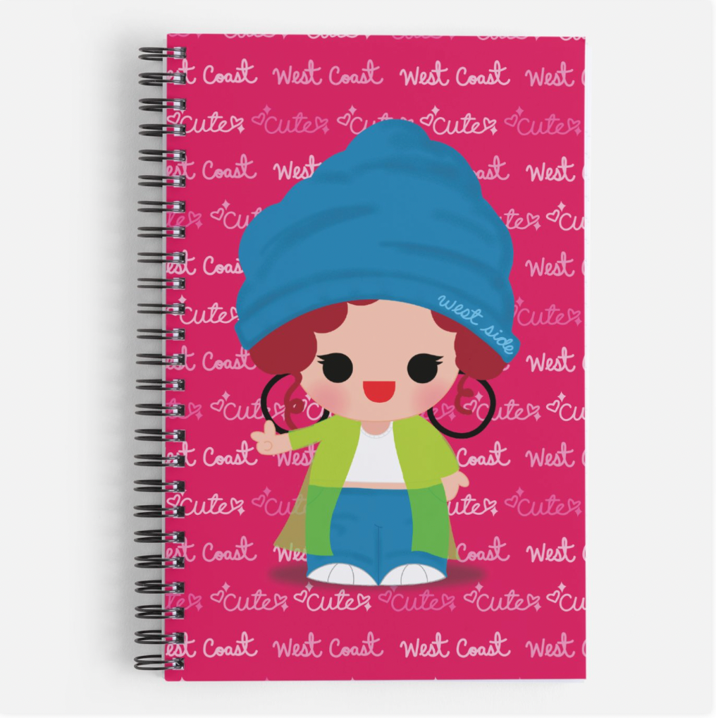 Cali Mijas Lizbeth Blank Notebook
