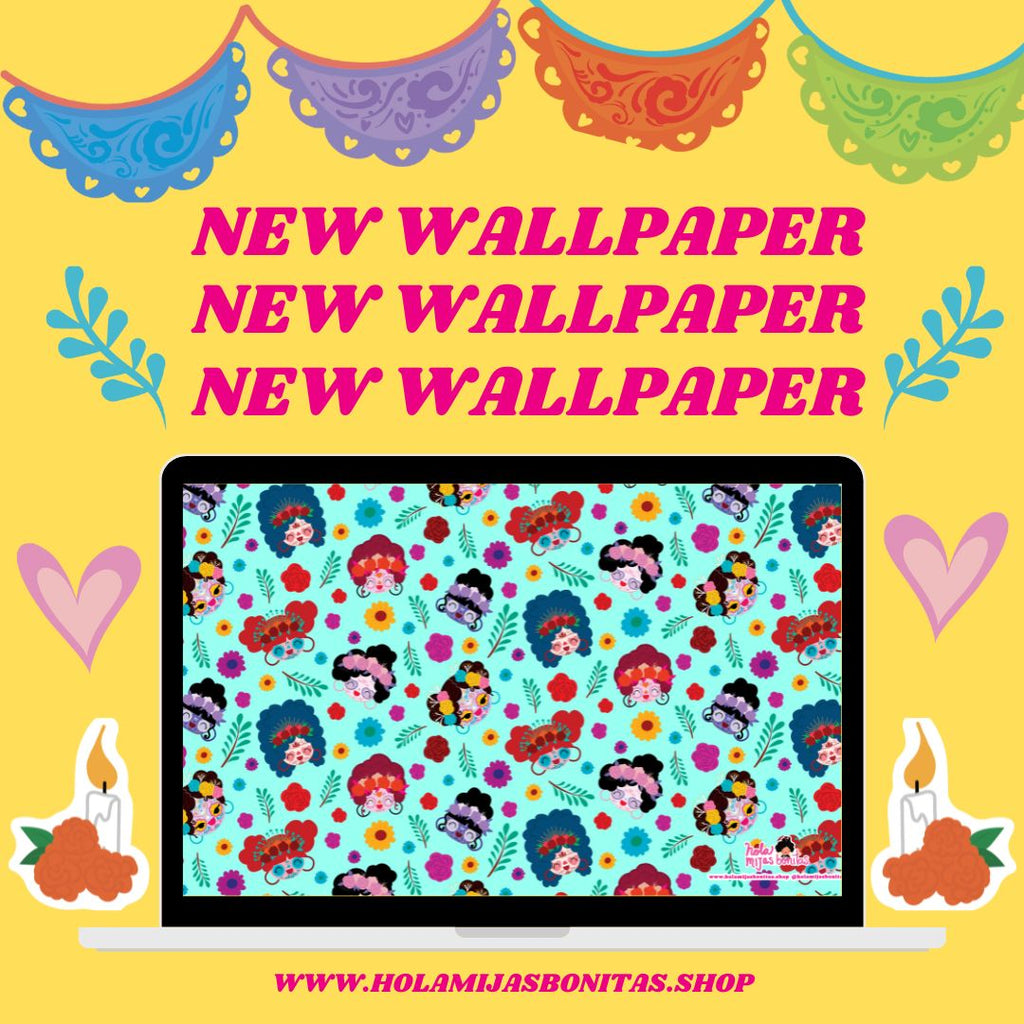 The Most Festive Dia De Los Muertos Wallpaper