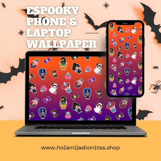 FREE Espooky Phone & Laptop Wallpaper