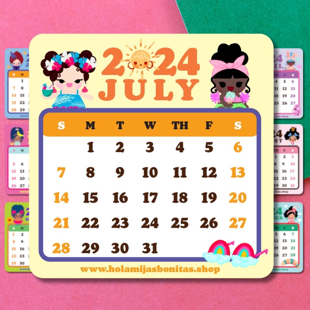 2024 Mijas Journal Mini Sticker Calendar – Hola Mijas Bonitas