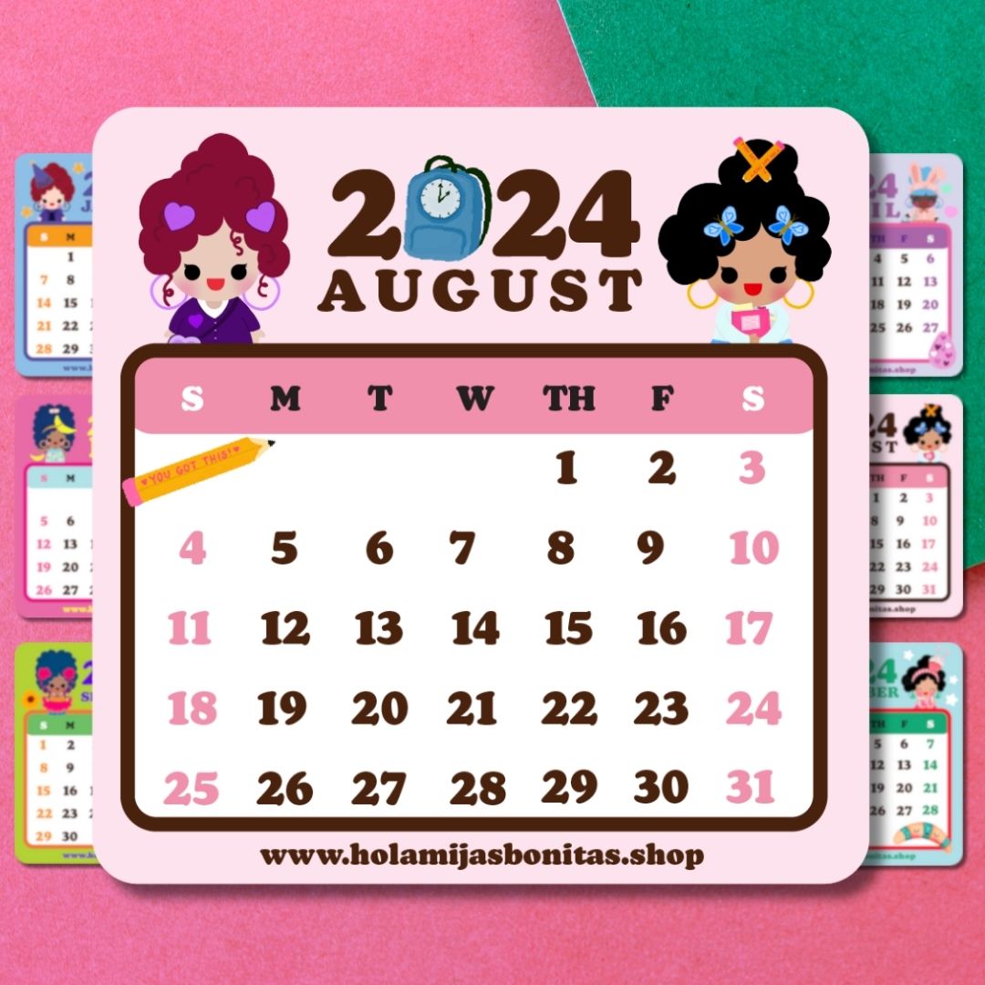 2024 Mijas Journal Mini Sticker Calendar