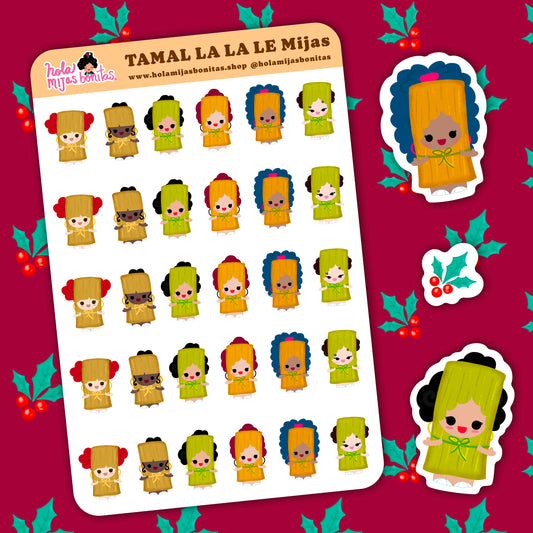 Tamal La La Le Small Sticker Sheet