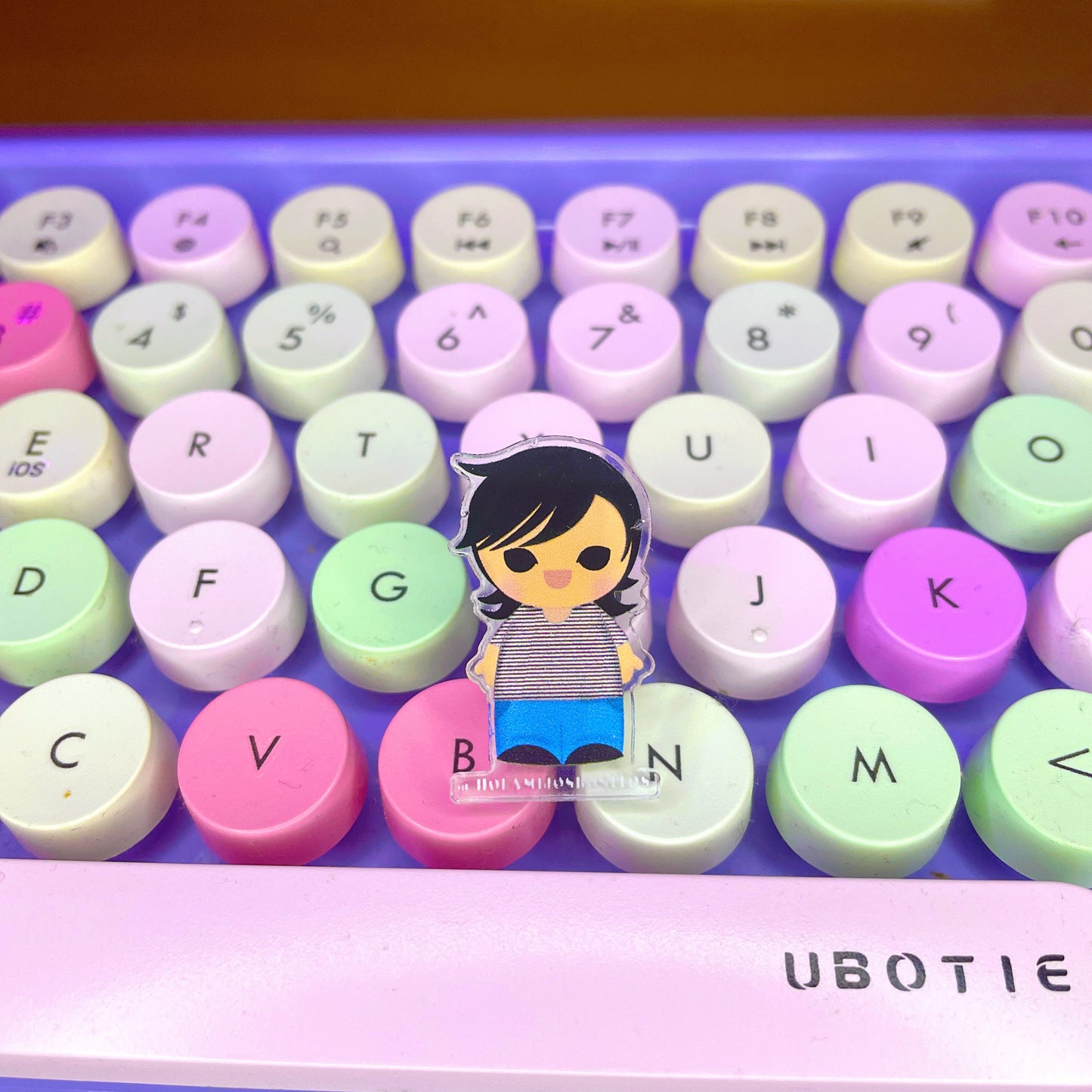 Cute Mijos Acrylic Pin
