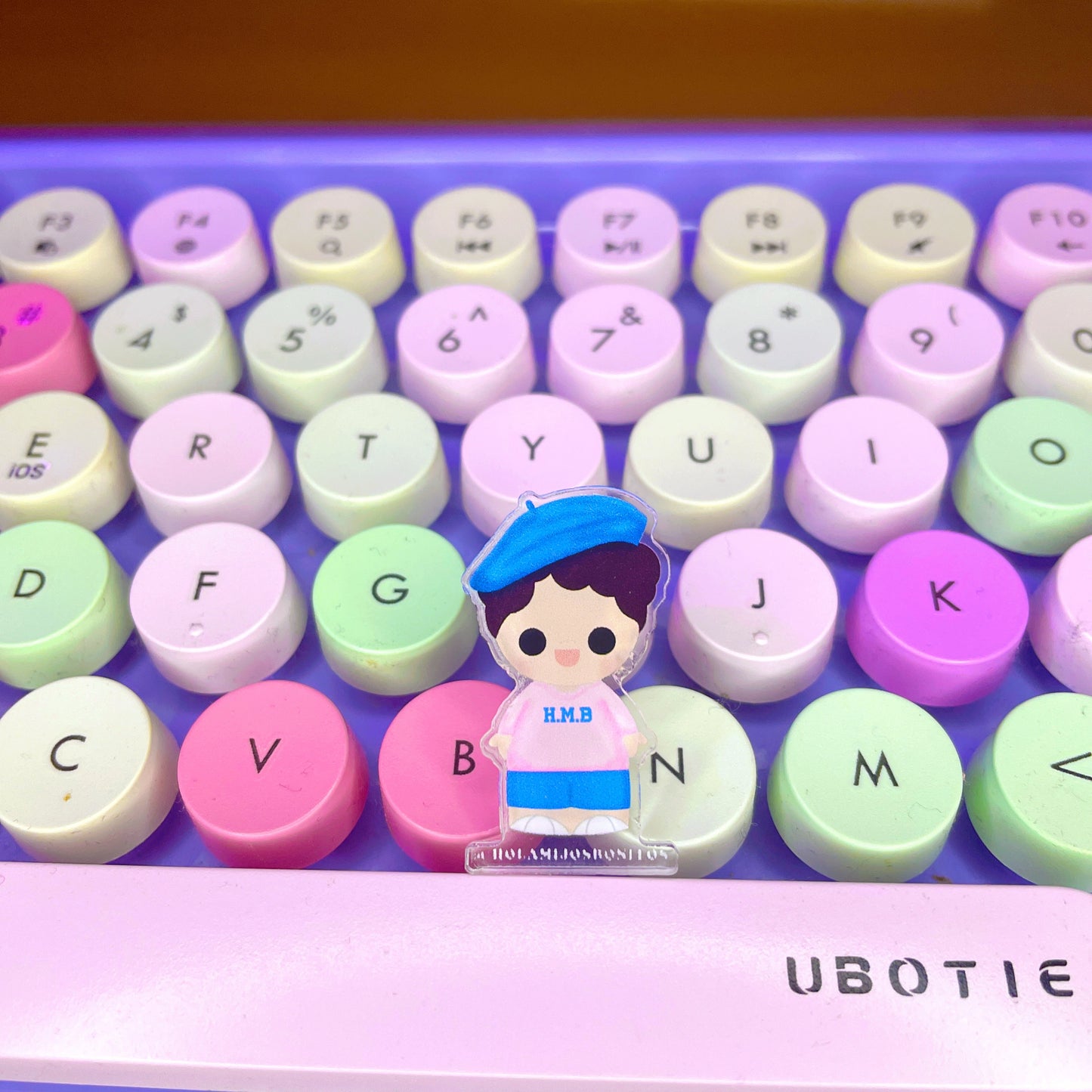 Cute Mijos Acrylic Pin