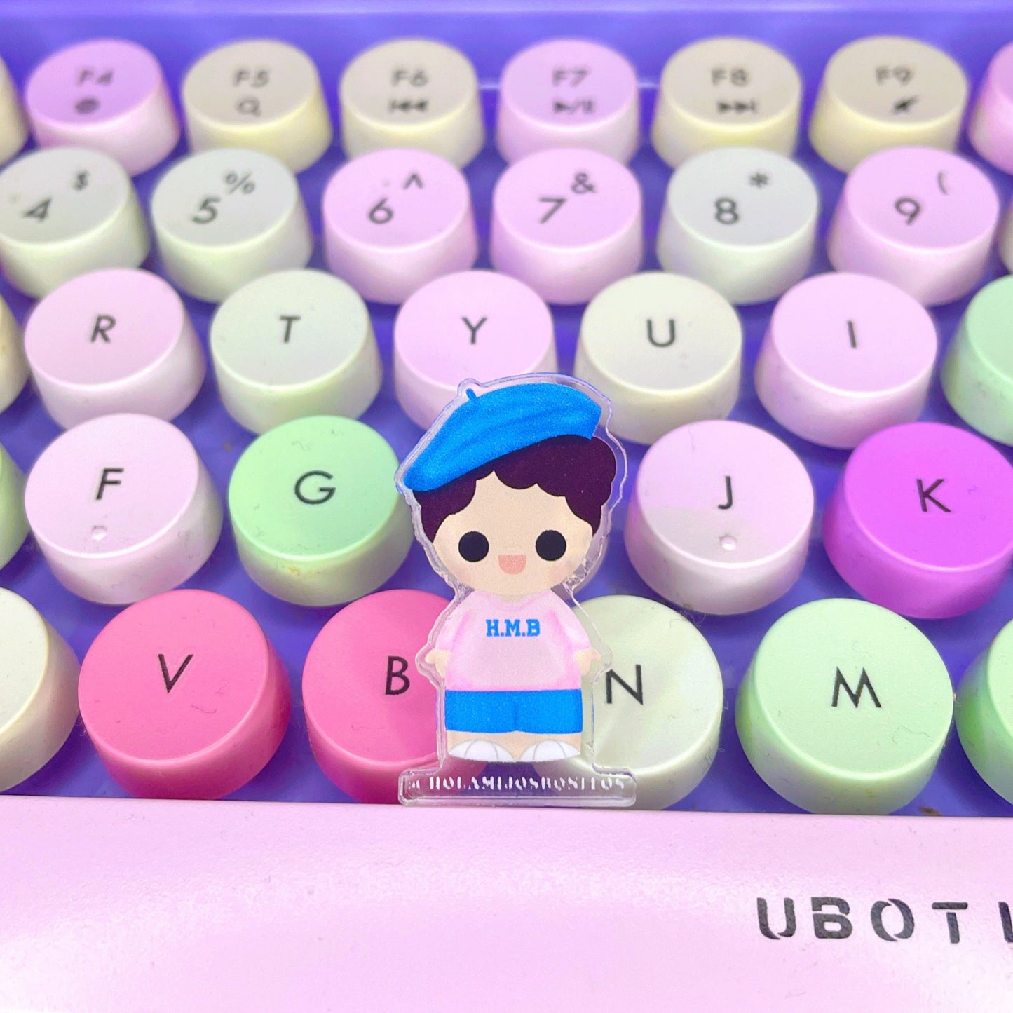 Cute Mijos Acrylic Pin