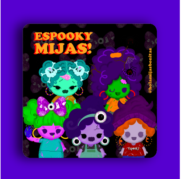 Espooky Group Mijas sticker