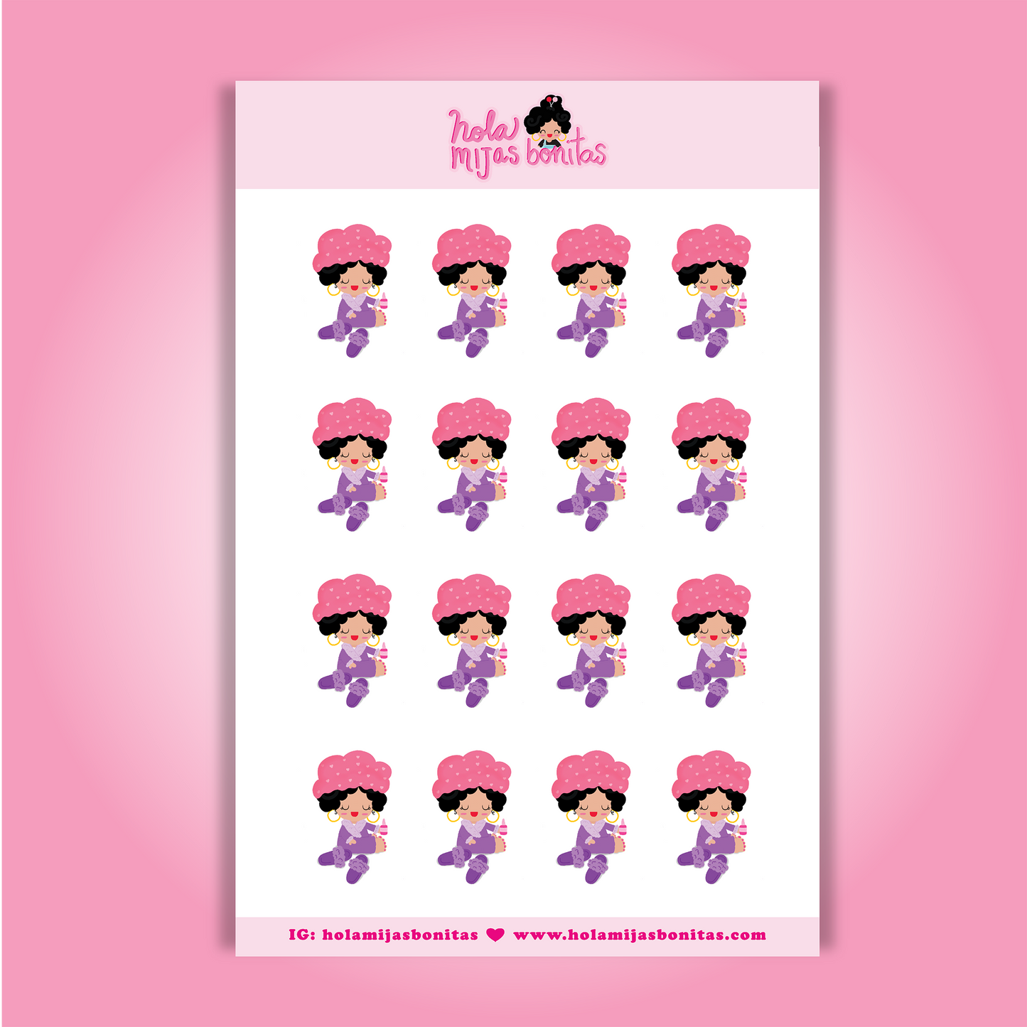 Mani Self Care Sticker Sheet