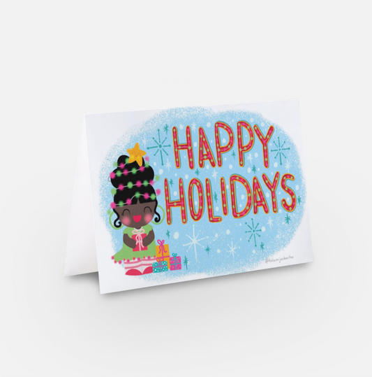 Happy Holidays Holiday Greeting Card
